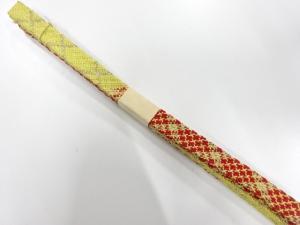 未使用品　正絹　帯留め用　手組三分紐
